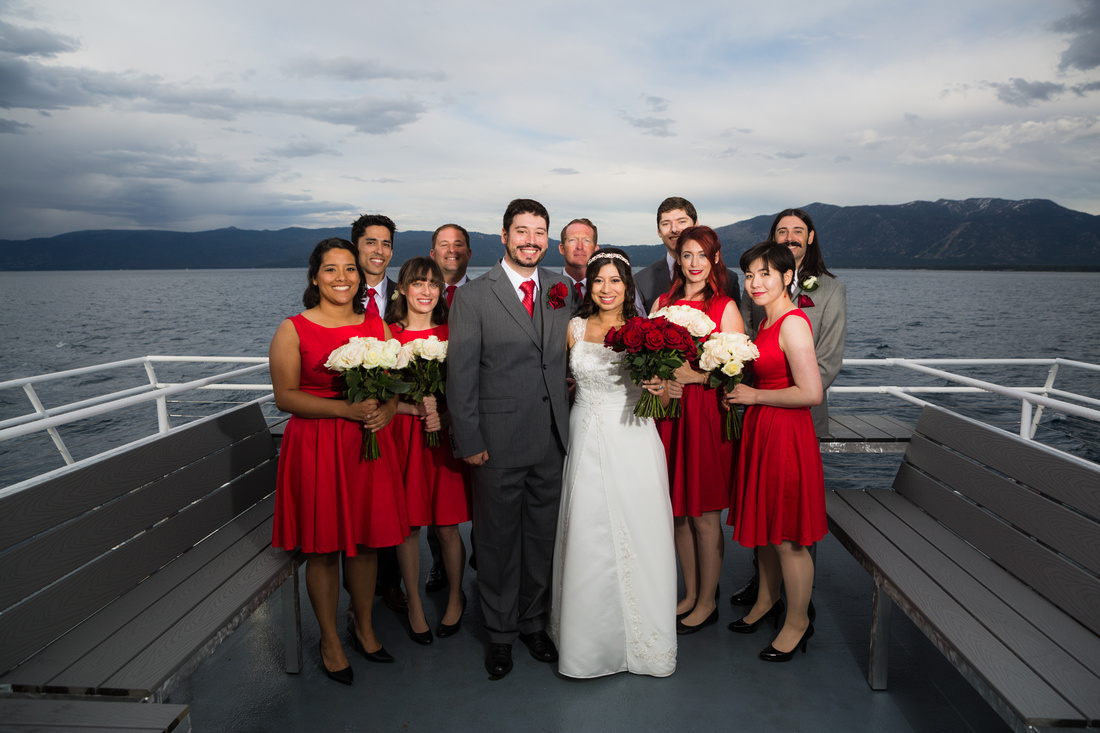 Lake Tahoe Cruise Wedding