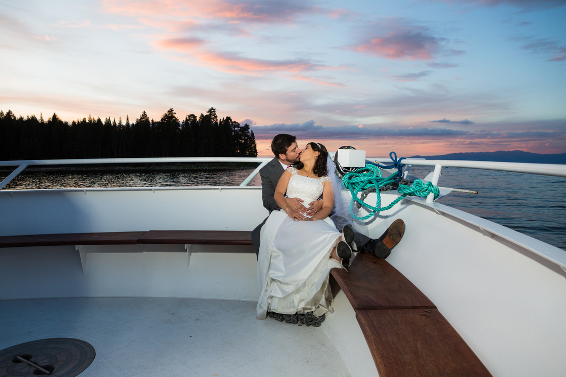 Lake Tahoe Cruise Wedding