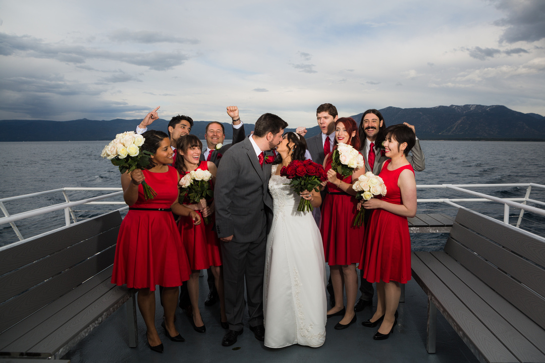 Lake Tahoe Cruise Wedding