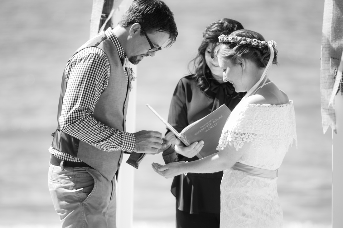 Lake Tahoe Beach Wedding