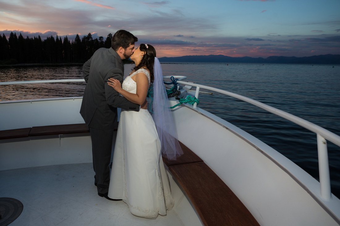 Lake Tahoe Cruise Wedding