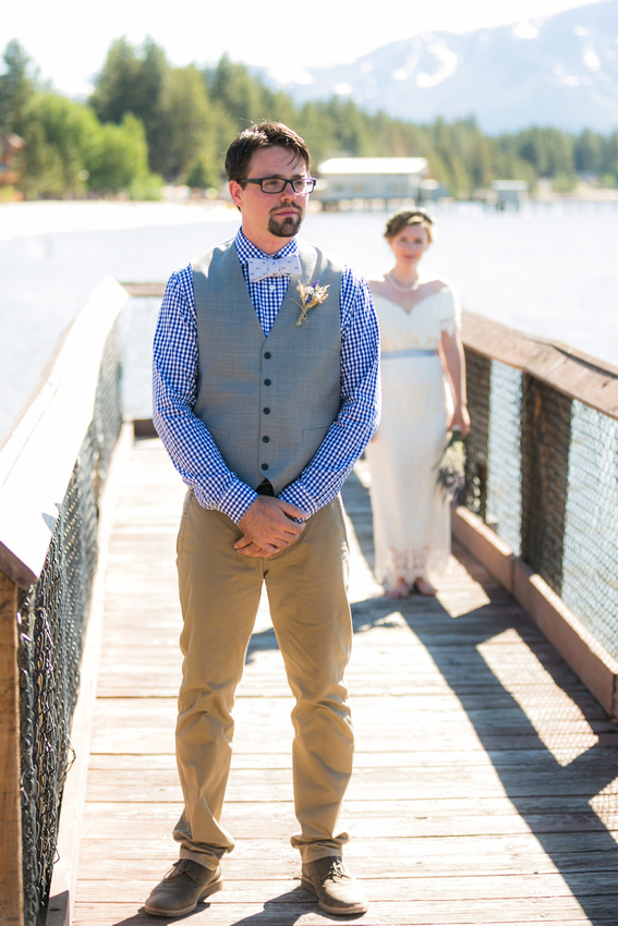 Lake Tahoe Beach Wedding