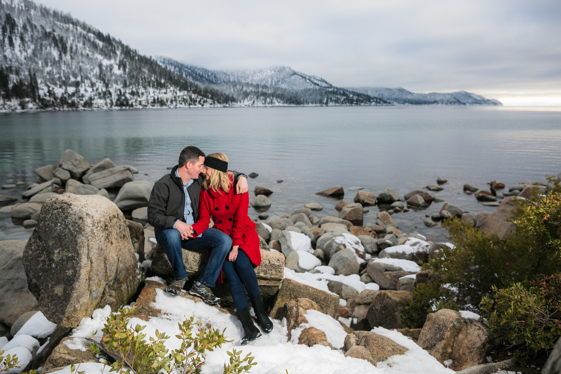 
Snow Engagement Session in Lake Tahoe - A Winter Wonderland
